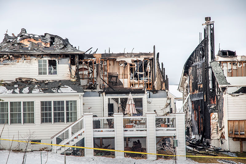 Fire Damage Restoration in Van Buren, AR | Wall2Wall - Van-Buren-2